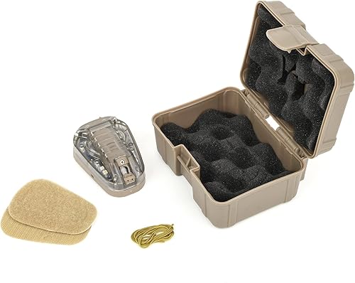 Miniatura 6 de NOBUHIRO Luz táctica para casco militar luz de identificación militar opcional 4 modos visibles LED  IR constant-onestroboscópica impermeable