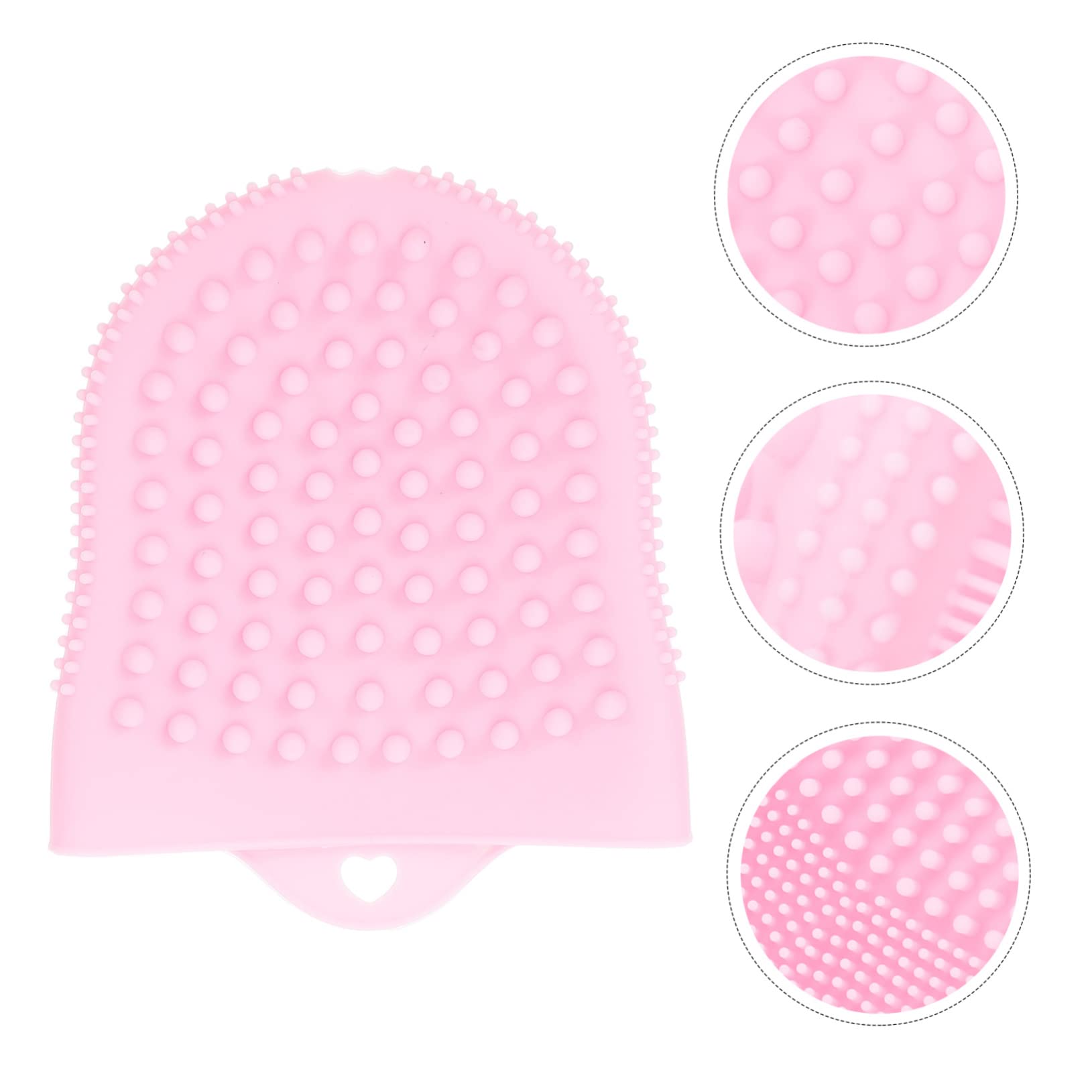 LIFKOME Silicone Face Exfoliator Brush Deep Cleaning Face Scrubber Cleansing Tool