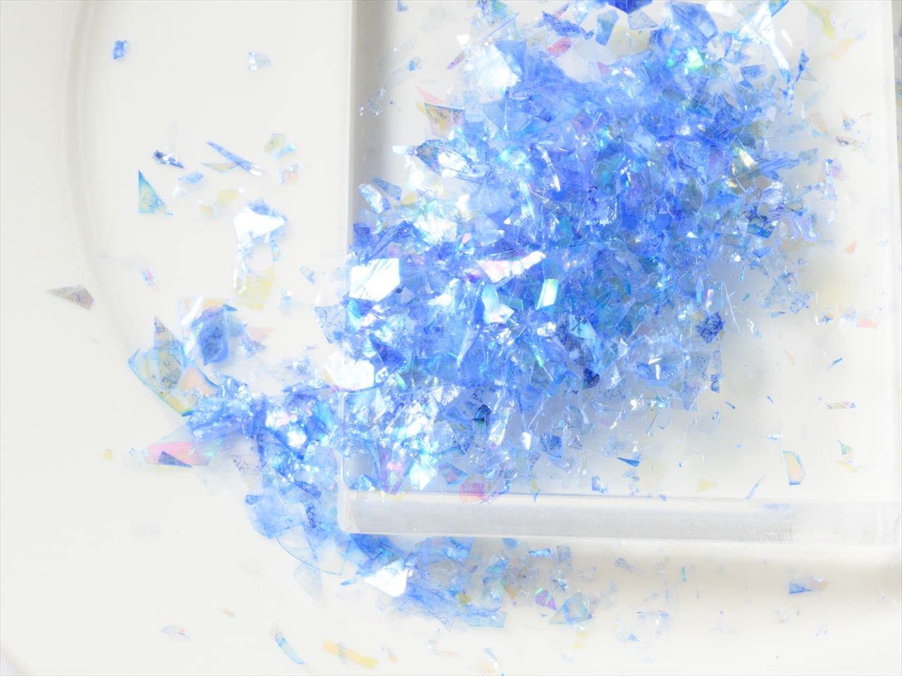 Amazon.co.jp: 紗や工房 クラッシュホログラム 約0.3g オーロラカラー