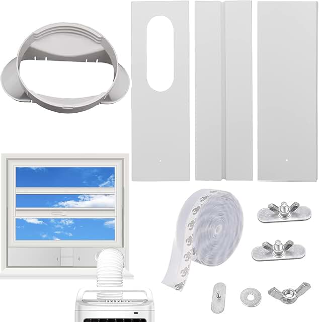 portable air conditioner window kit