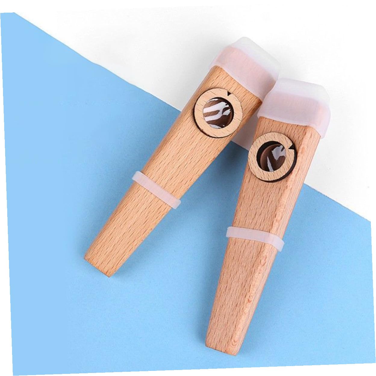 Holz Kazoo 1 Satz Anfänger Performance Musikinstrument für Gitarre
