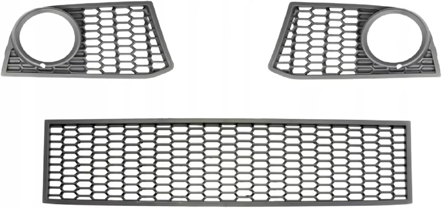 フォグライトグリルカバー Compatible With 5 Series F10 F11 M Style 2011 2012 20