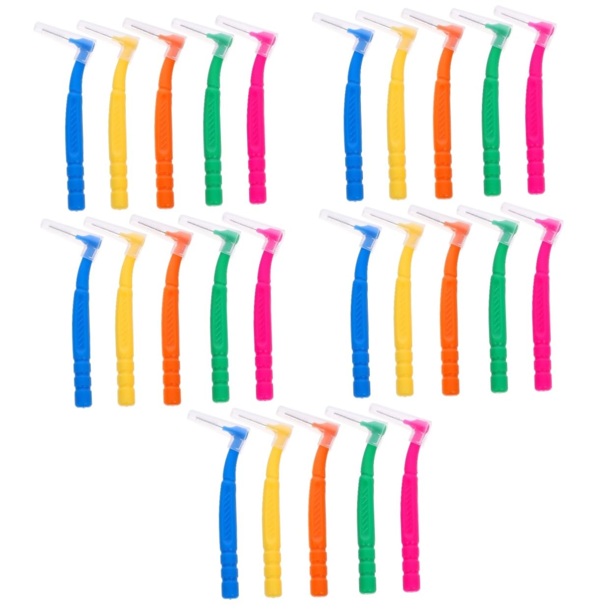 Healeved 250piezas Cepillos Interdentales Para Limpieza Para Eliminar De Comida y Placa Dientes Funda Protectora Para Transporte y Almacenamiento