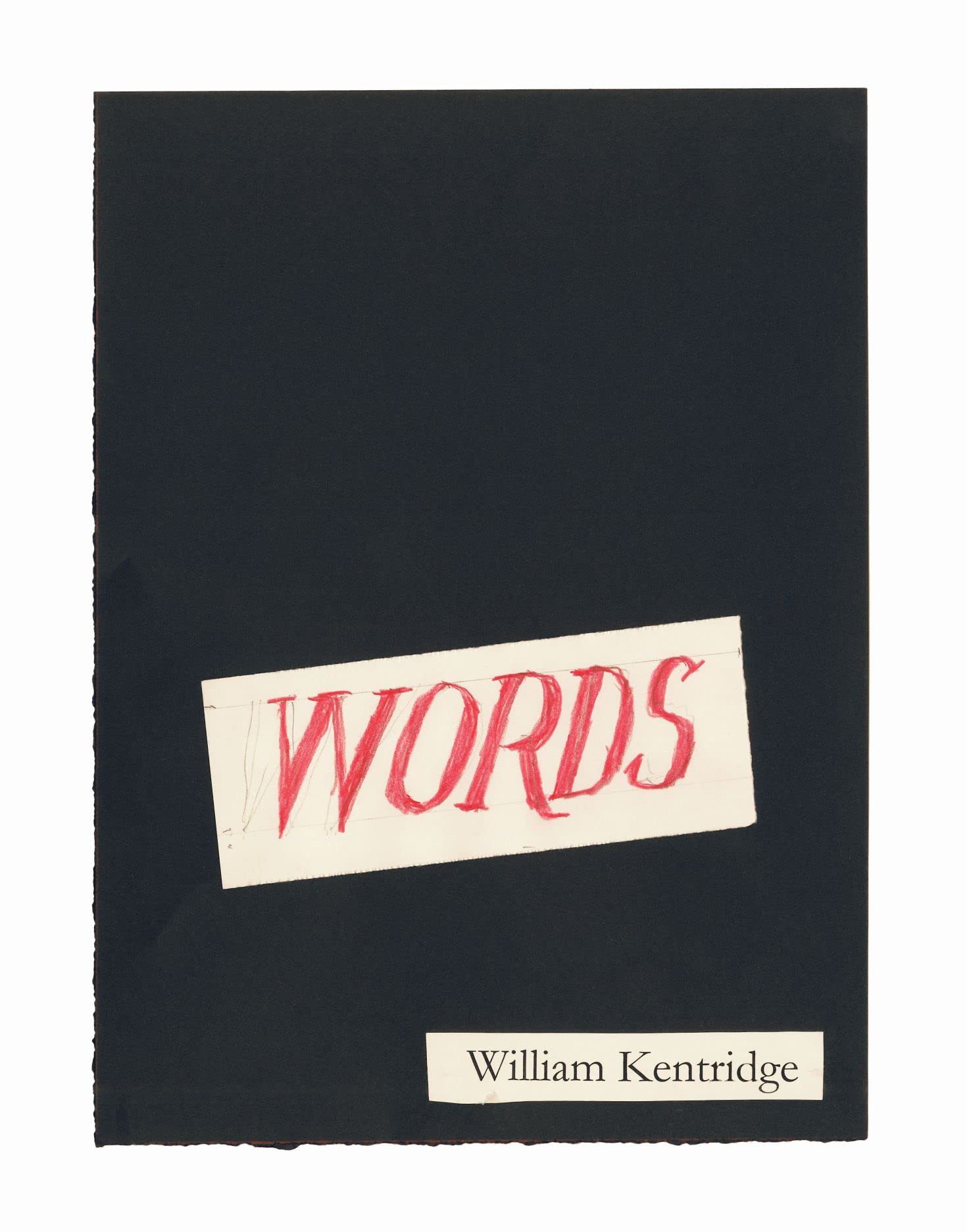 Words  A Collation (Africa List), Kentridge 9781803092171 Fast Free Shipping^+