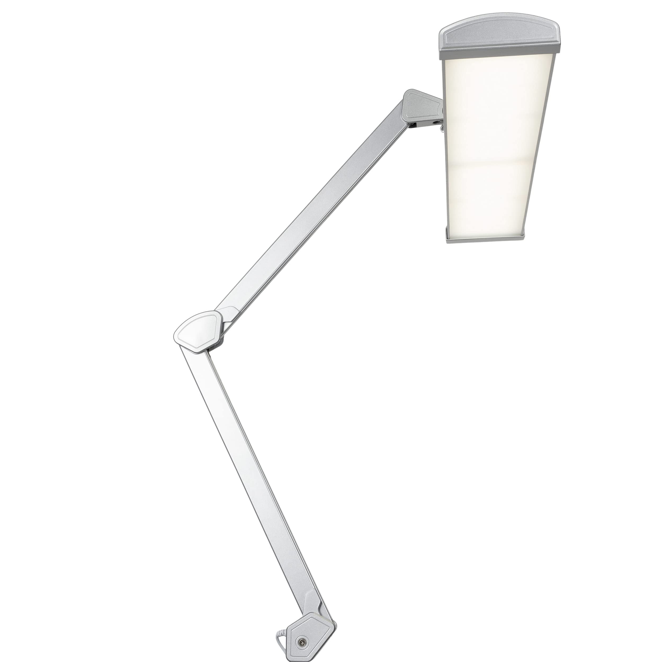 SEMPLIX LED Arbeits-Tischlampe (684 LED/dimmbar/Tischklemme)