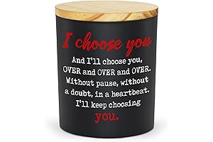 Romantic Anniversary Gifts for Lovers, 10oz Vanilla Lavender Scented Candle