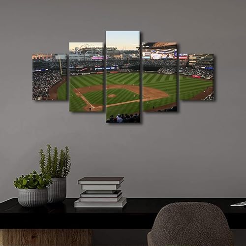 Miniatura 385 de Decoración de pared, lienzo para estadio deportivo de Estados Unidos, arte de pared moderno Fenway Park en Boston, arte de pared para oficina, sala