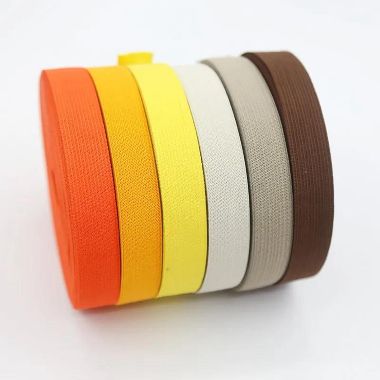 Bandas elásticas Banda elástica Ancha y Plana 5 Metros de Hilo de 20 mm for Coser Accesorios de Ropa, puños y Accesorios de Punto, Rojo, 20 mm(Light Blue)