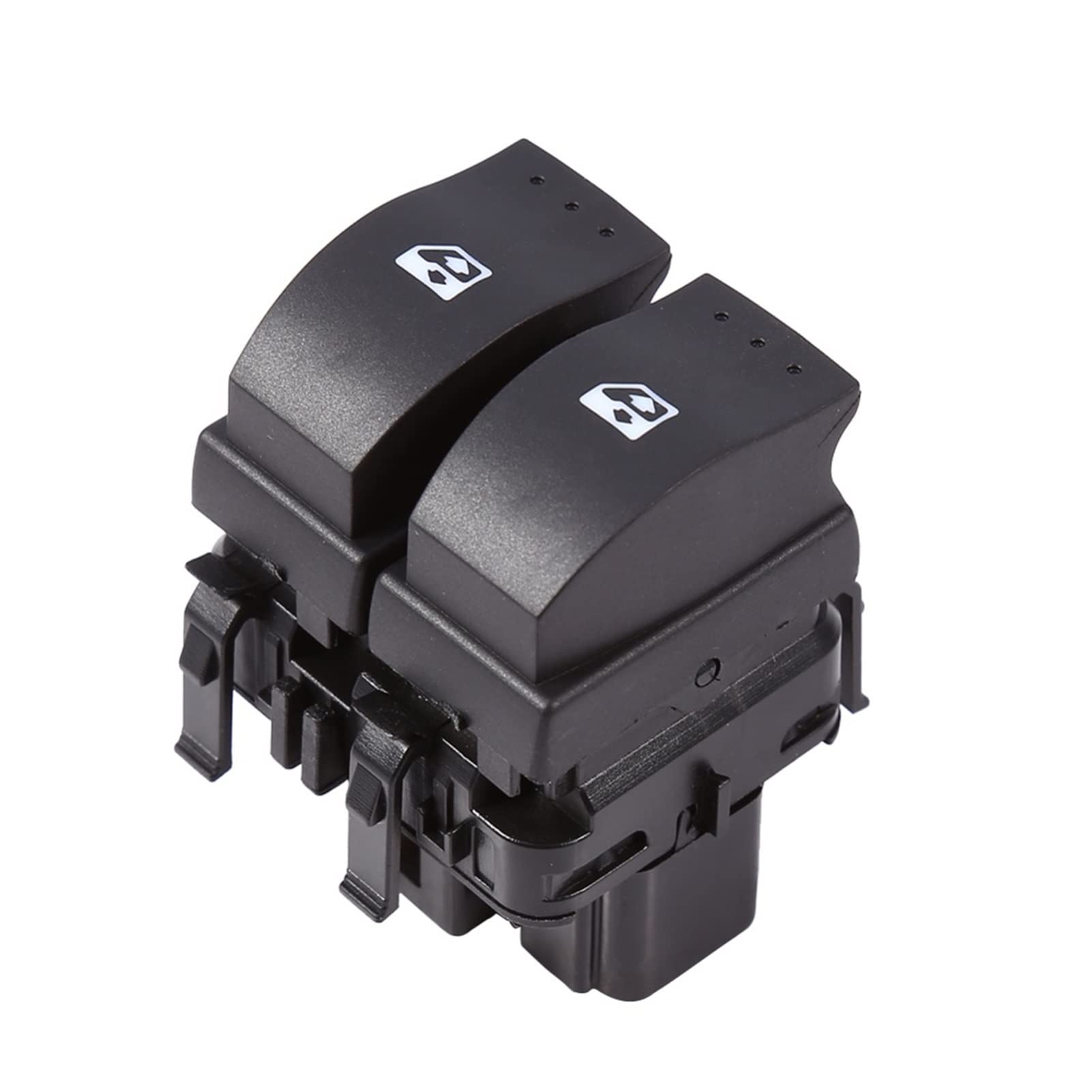Interrupteur de fenêtre électrique 12V réactif double bouton pour Renault Clio II plastique