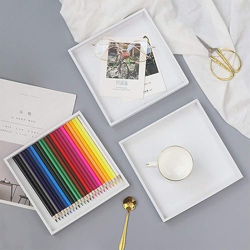 Miniatura 9 de Bandeja de madera para servir, bandeja de madera para servir vintage, bandeja para desayuno, mesa de café, bandeja para servir frutas, dulces,