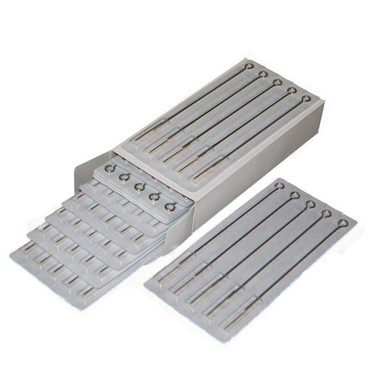 MUMBAI TATTOO BUG PIN KATANA TATTOO NEEDLES WITHOUT NIPPLE (0803RL) WHITE BOX (PACK OF 50)-image-11