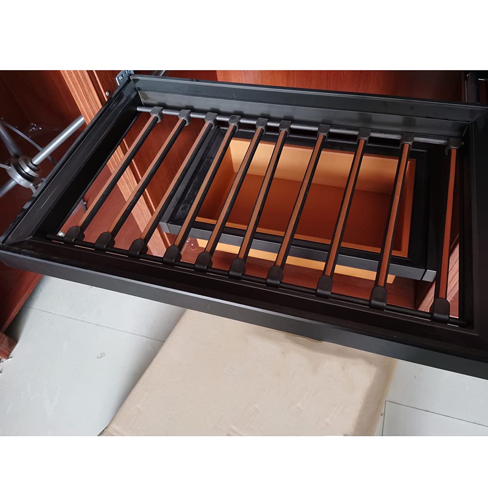 Adjustable Retractable Pants Storage Rack - Multifunctional Closet Organizer for Scarf, Jeans & Trousers - Space-Saving Pull-Out Hangers for Wardrobe Organization