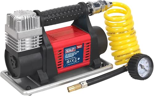 Sealey MAC04 12V Heavy-Duty Mini Air Compressor