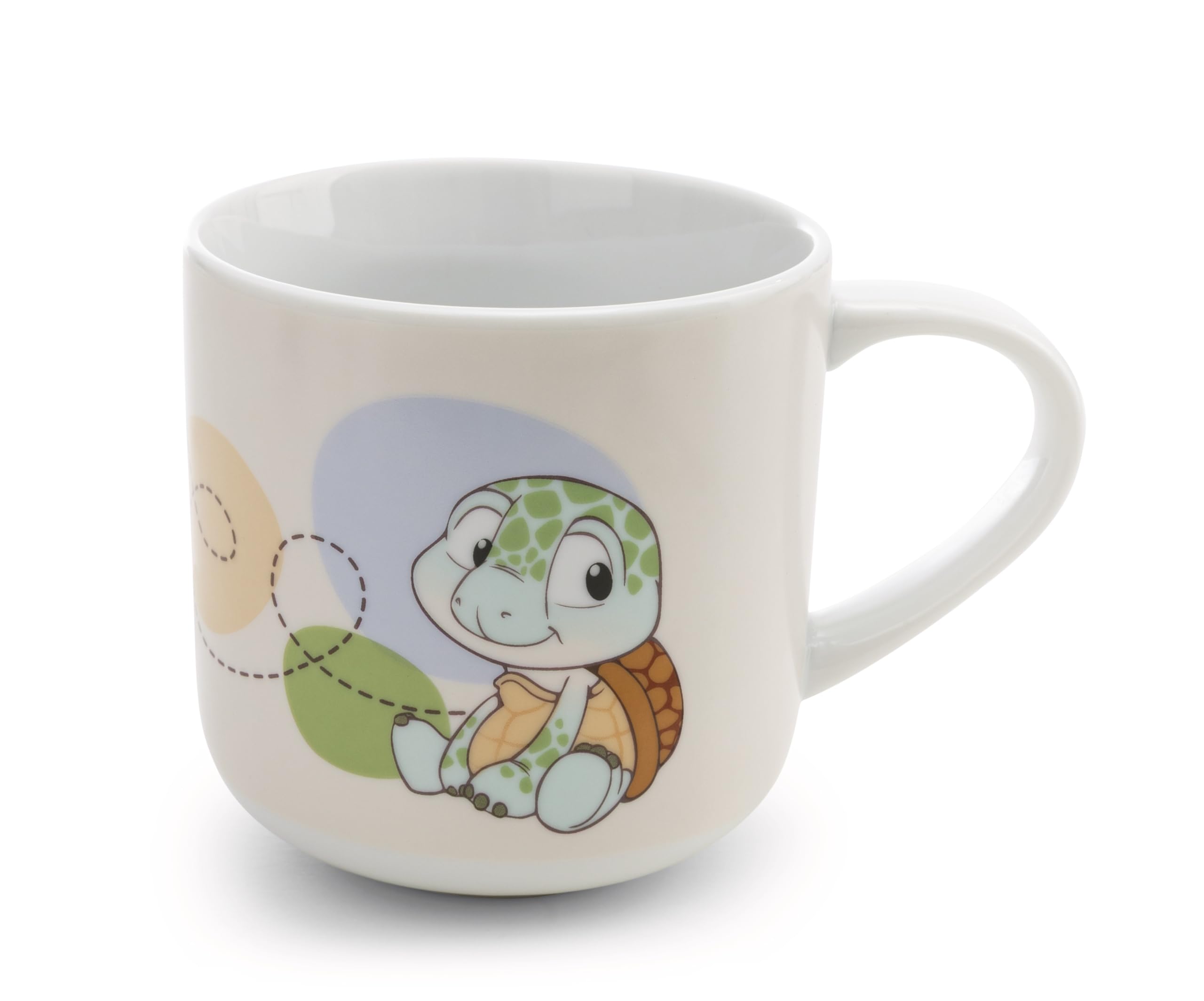 NICI 63080 Turtle Mug, Porcelain Mug, Lovingly Designed, Cute Accessory for Kitchen, Office & Home, Adorable Gift for Favourite People, 350 ml, 9 x 9.5 cm, White