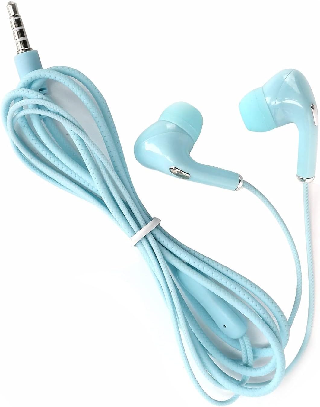 Earphone, in Ears Headphone Wired Earphone Sport Earphone Music Earbud Audio Accessory Works with Audio Devices and Computers (Blue), Beufeepaw16x5ivq-13
