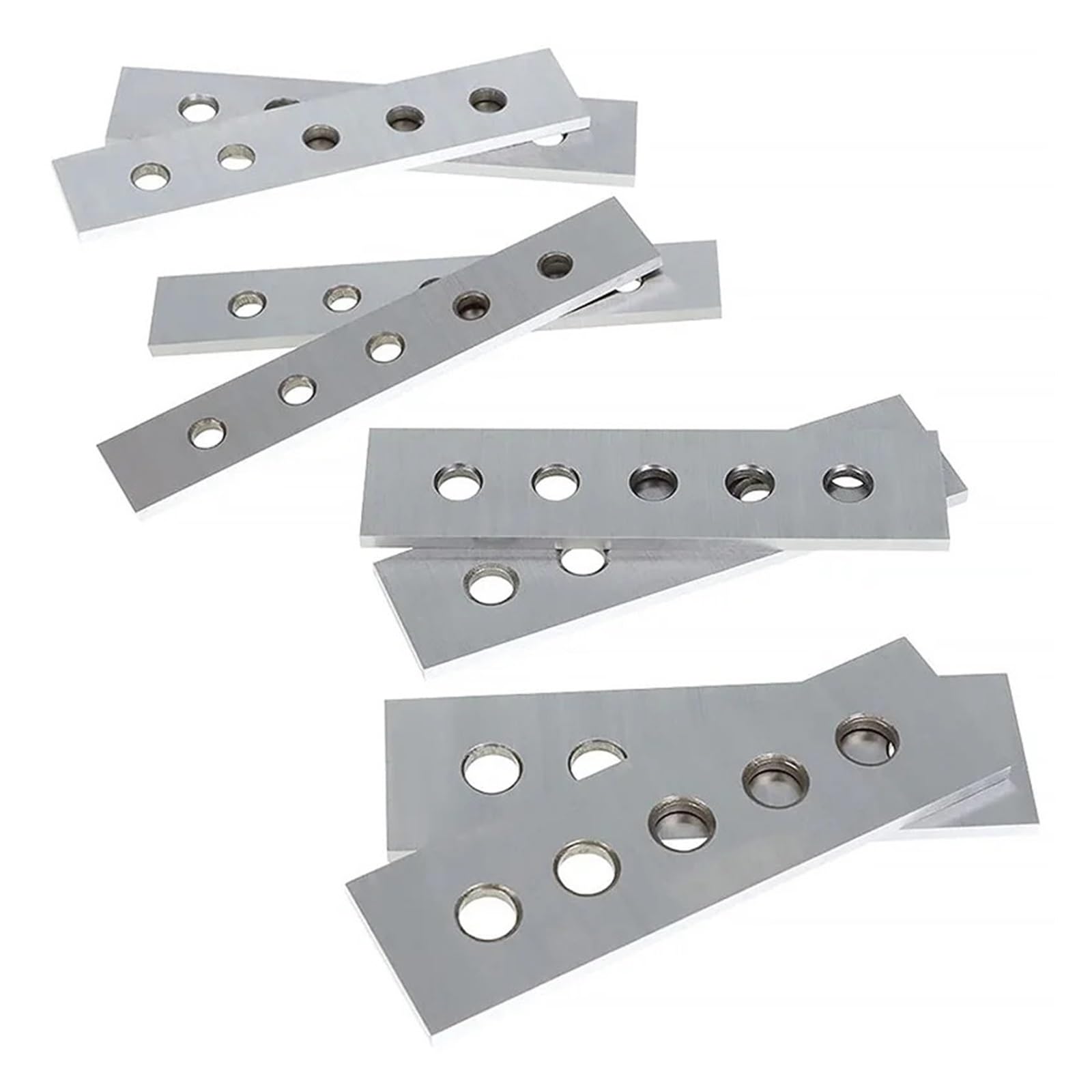 Bloques de Calibre, Juego de bloques paralelos precisión, 4 pares, 3/16 x 8, juego herramientas calibre endurecido, buena medida