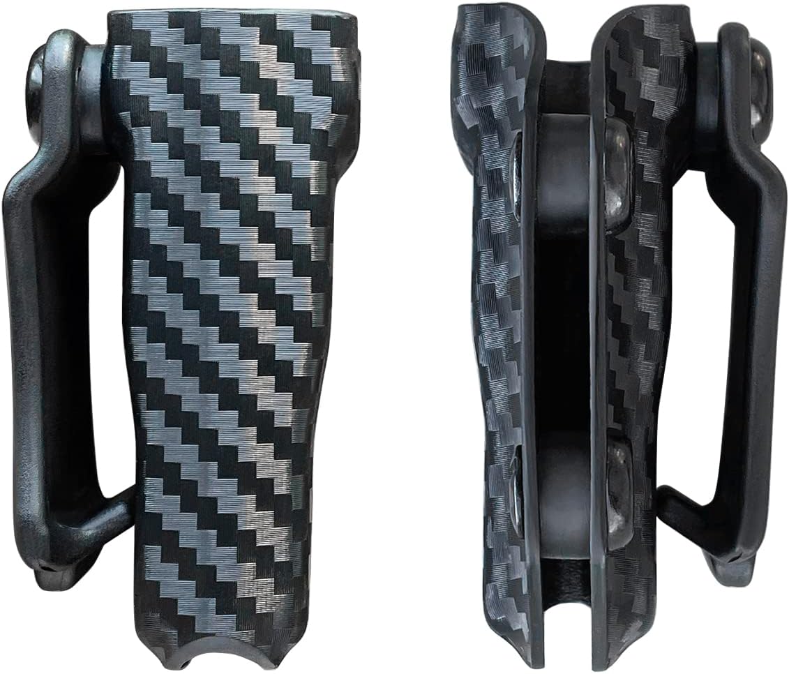 POLE.CRAFT IWB/OWB Magazine Holster Kydex - Mag Carrier Fits: 9mm .40 Double Stack / 9mm .40 Single Stack - P365 1911 Glock 19 19X 17 26 27 28 43 22 23 25 26 27 31 32 33 34 35 37 38 Glock43X .. Mag