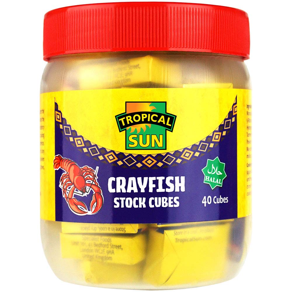 Tropical Sun Crayfish Cube Jars, 40 Cubes, 400 g