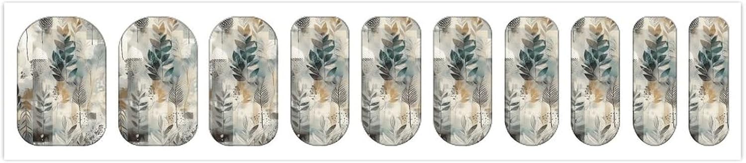 Nail Strips Bundle Full Wrap Long Lasting Nail Polish Strips Easy Application and Removal Salon Quality Self Adhesive Art Stickers for Women Gifts