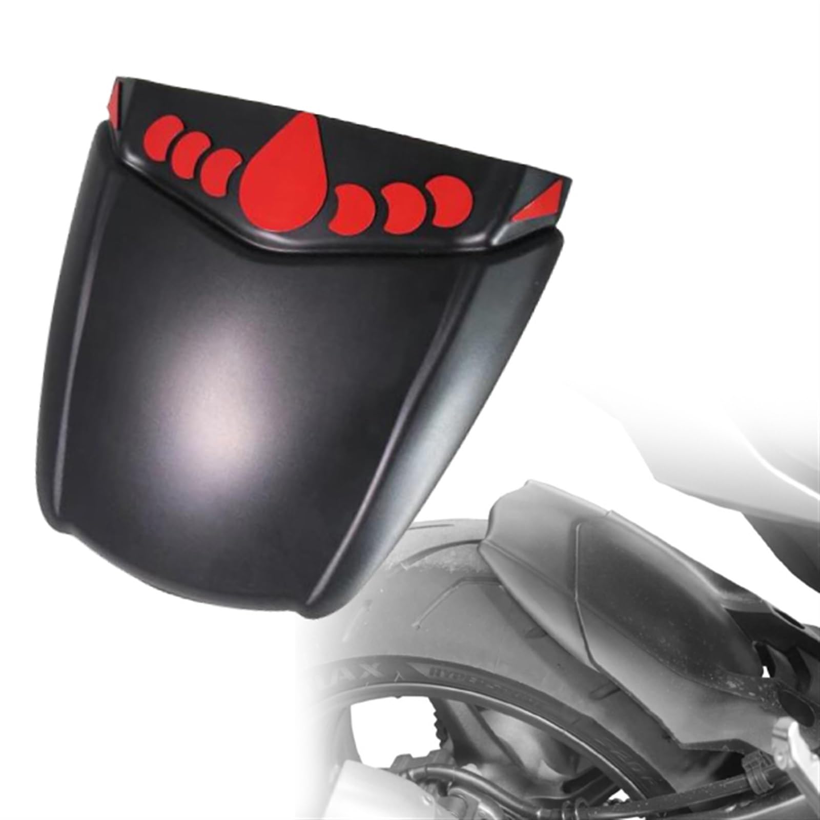 Kit Protection Éclaboussures Boue Arrière Moto MT10 SP 2016-2023 Longévité - 8