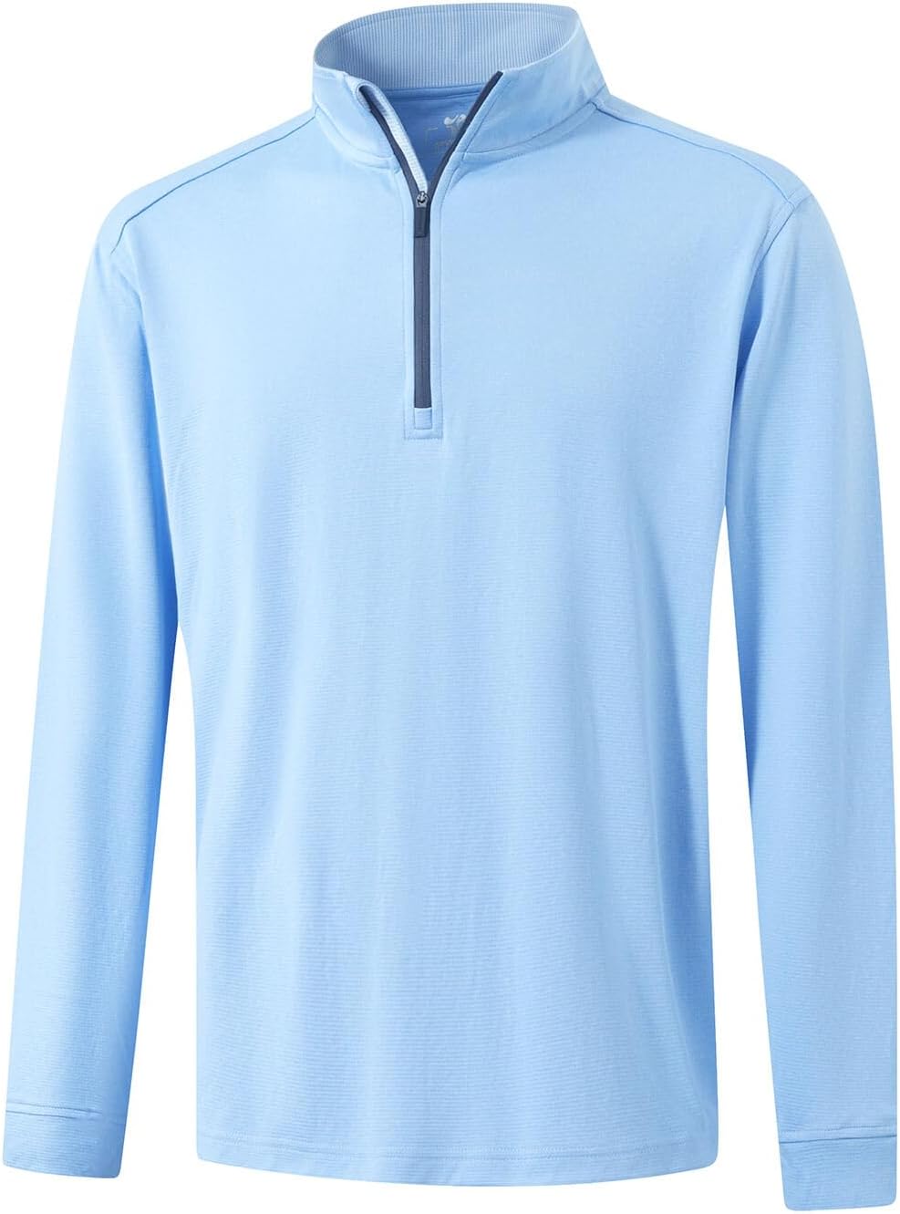 Men's Quarter Zip Golf Pullover Men Mock Neck Sweatshirts Dry Fit Long Sleeve Performance Wicking 1/4 Zip Pullover