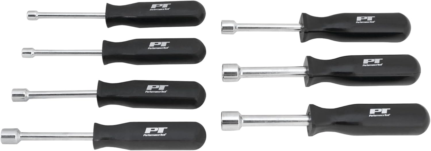 Performance Tool W950 7-Piece SAE Nut Driver Set