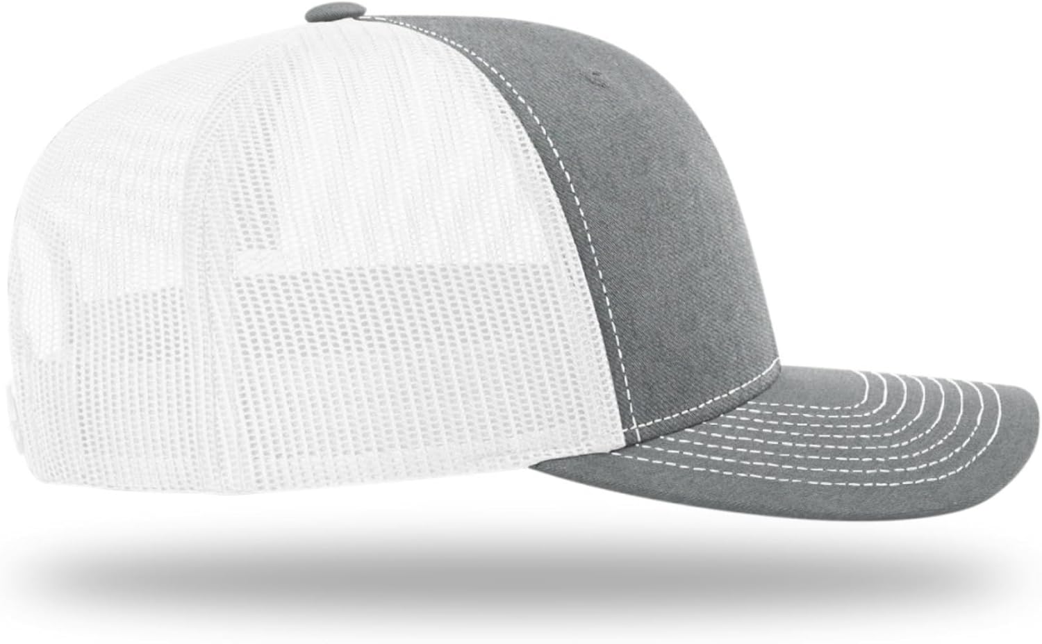 College NCAA Licensed Richardson 112 Trucker Snapback Hat for Men - Stylish Mesh Back, Casual Caps, Comfortable Fit - Image 5