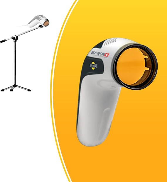 BIOPTRON YOUTHRON / MEDALL by Zepter w/Floor Stand and Lumia Science Manual, Light Therapy