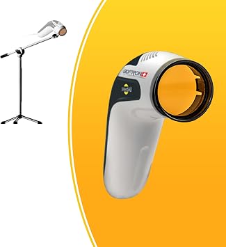 BIOPTRON YOUTHRON / MEDALL by Zepter w/Floor Stand and Lumia Science Manual, Light Therapy