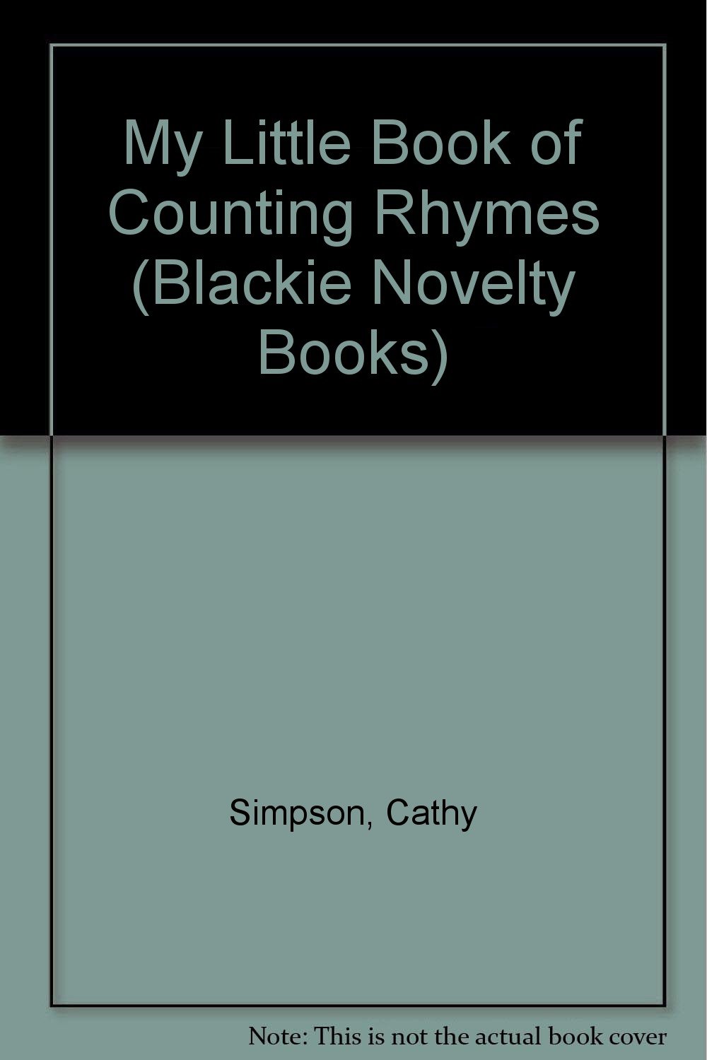 My Little Book Of Counting Rhymes [Hardcover]
