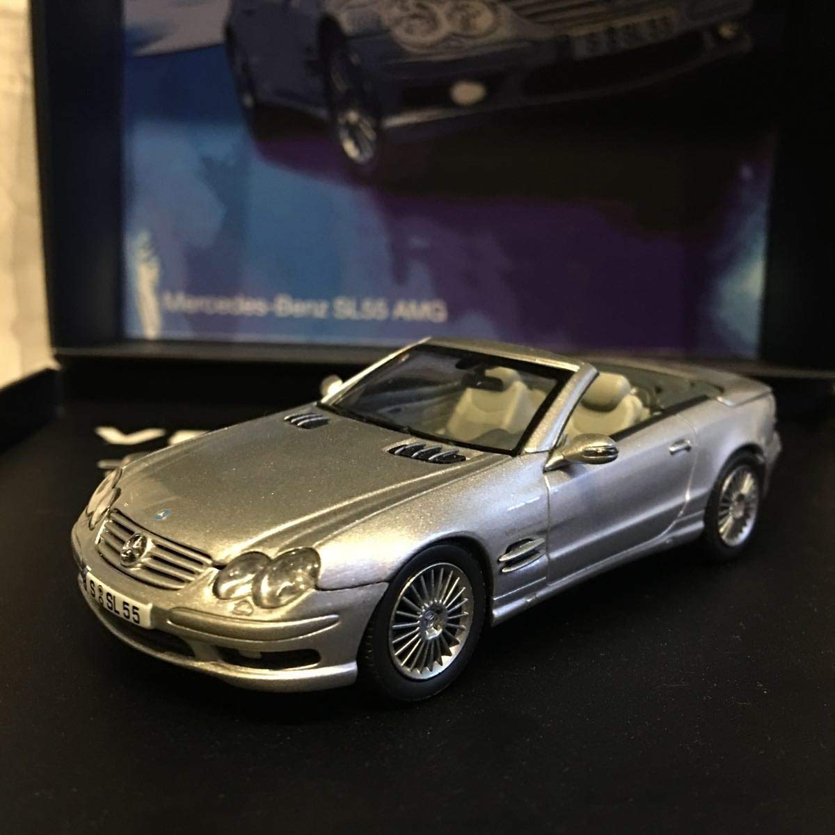 Amazon | 希少 NOREV & 京商 1/43 1/64 メルセデス・ベンツ SL55 AMG
