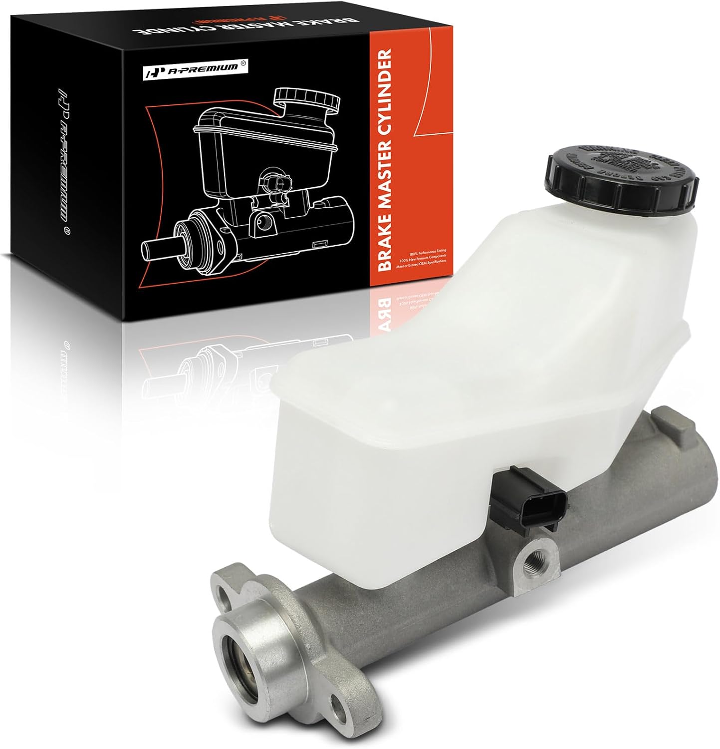 A-Premium Brake Master Cylinder with Reservoir and Sensor Compatible with Ford and Mercury Vehicles- Taurus 2004-2007, Sable 2004-2005 - Replace# 4F1Z2140AA