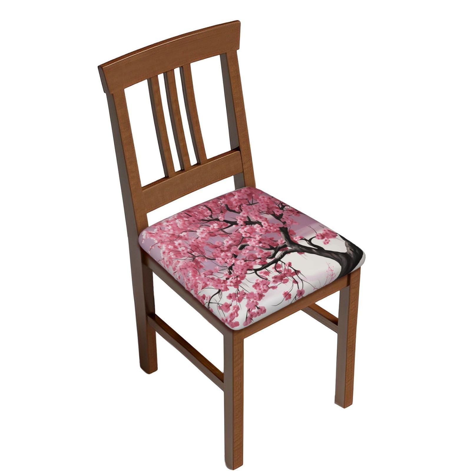 Housse de tabouret de bar rose pour décoration de cuisine conviviale