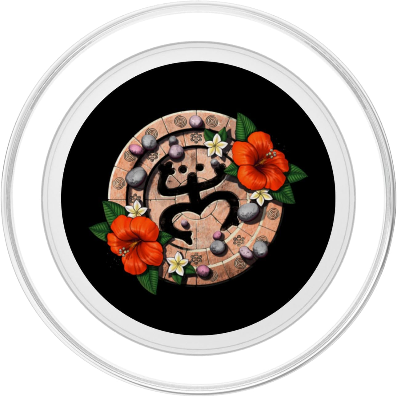 Puerto Rico Coqui Taino Frog Puerto Rican Boricua Heritage PopSockets PopGrip for MagSafe image 2