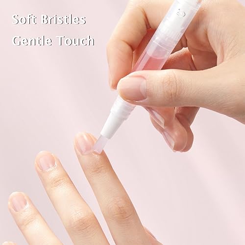 Miniatura 2 de Nailz Aplicador de bolígrafo para uñas y cutículas, aceite radiante para cutículas para fuerza y humedad, suero de rejuvenecimiento para cutículas,