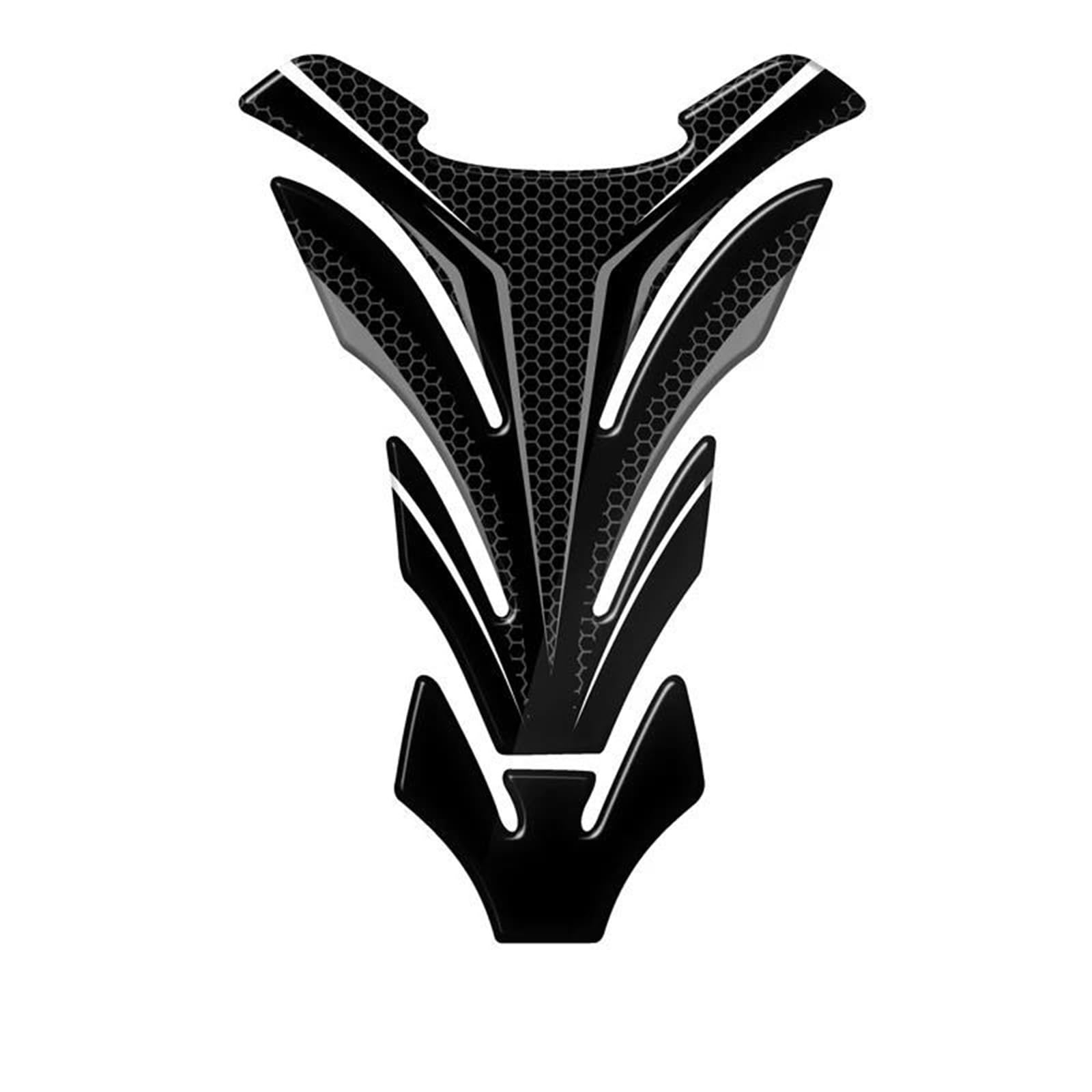 Motorcycle Tank Pad Protector Sticker Fish Bone Decal for Kawasaki ZX6R 636 ZX10R H2 H2R ER-6F ER-6N ZX1400 ZX14R ZZR1400
