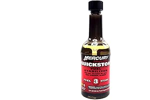 Safeguard Your Engine with Mercury Marine 12oz Quickstor Fuel Stabilizer Treatment
