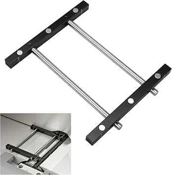 Jointer Knife Setting Jig Metal Bars with Magnets for 4"-8" Jointer Blades Easy Quick Install - 1pack