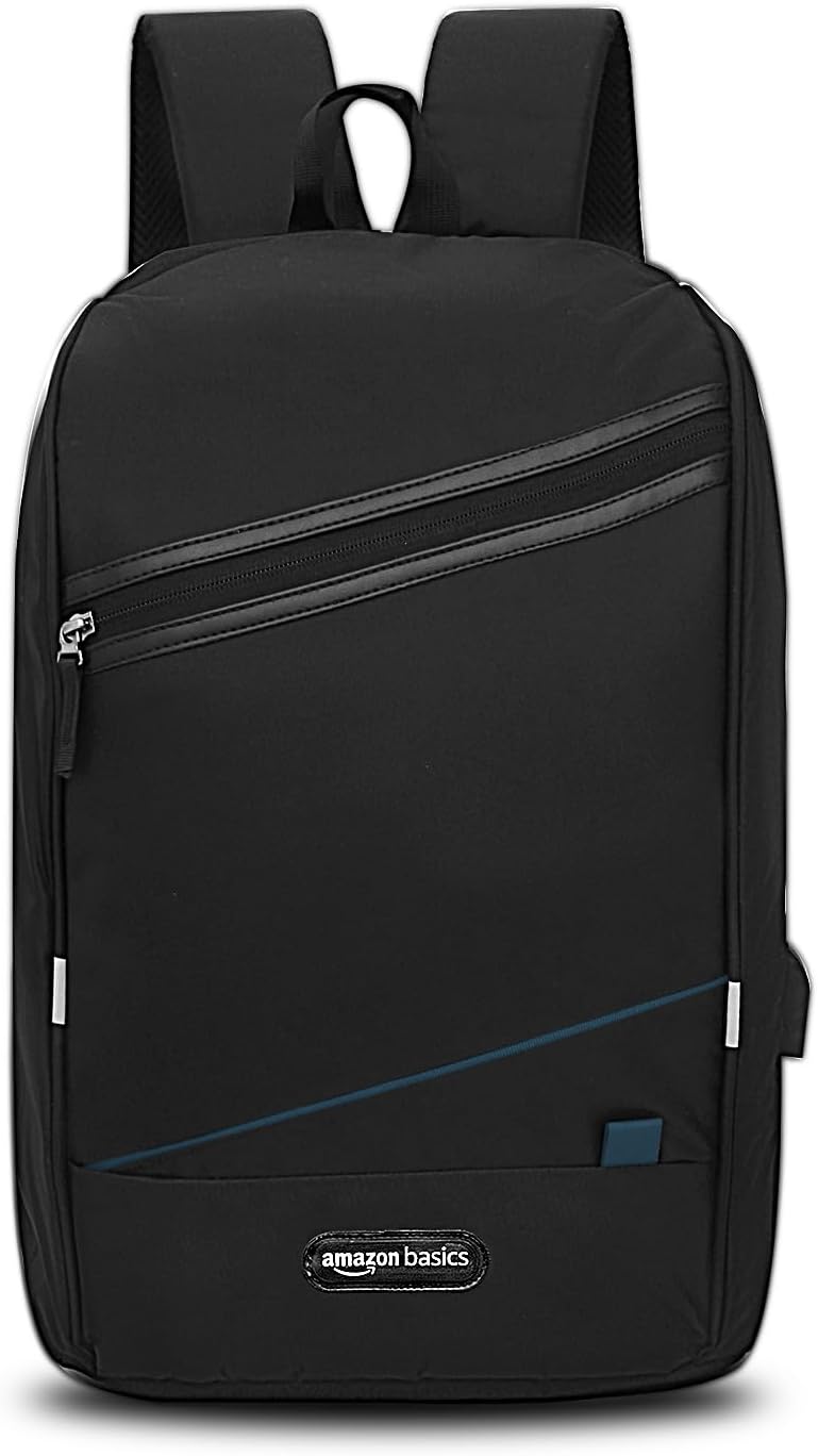 Amazon Basics AntiTheft Laptop Bag College Backpack with USB