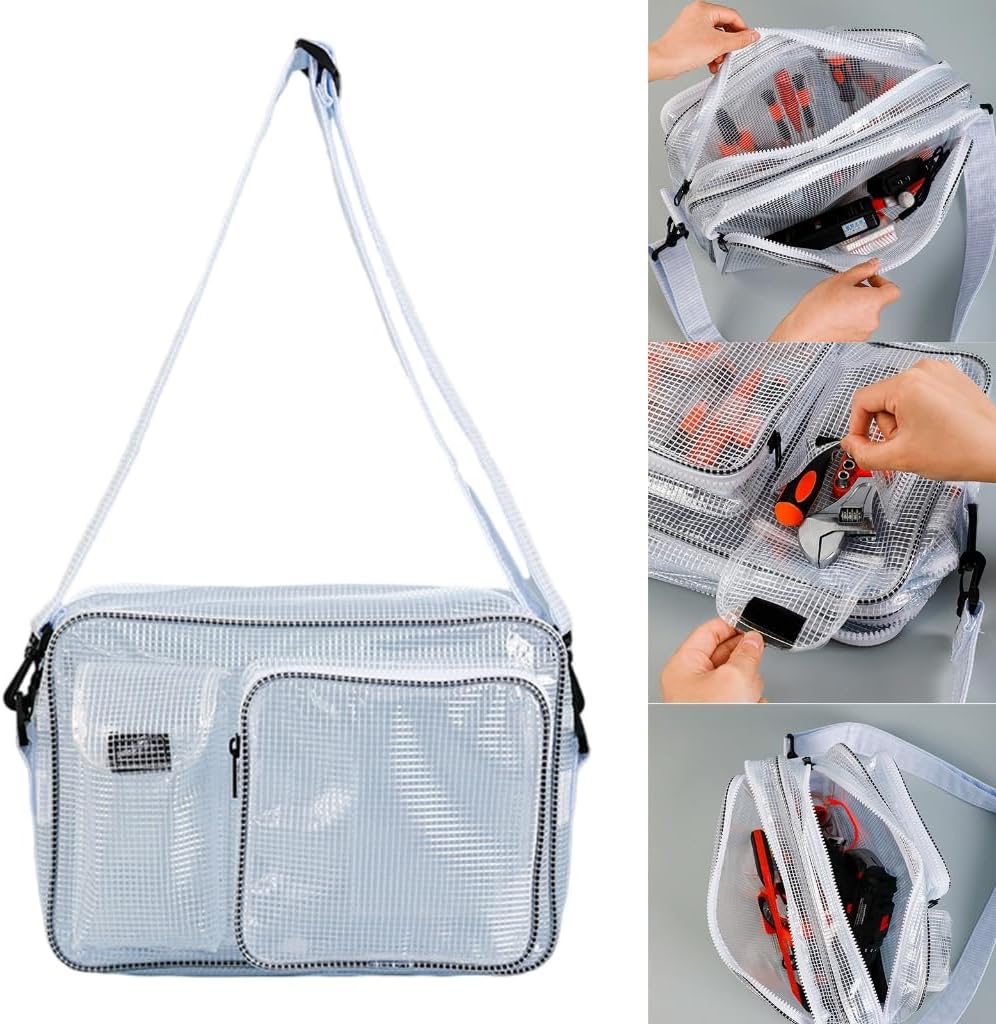 Cleanroom Tool Bag Crossbody Bag Efficient Storage and Transport Solution for Your Computer and Equipment
