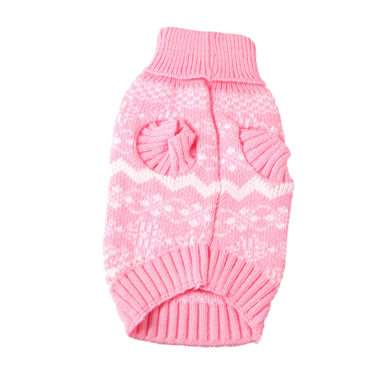 POPETPOP 3pezzi Maglione Natalizio per Cani Maglione Collo Costume per Animali Domestici Caldo e Morbido Abbigliamento Invernale per Cuccioli per Feste di Natale XXL