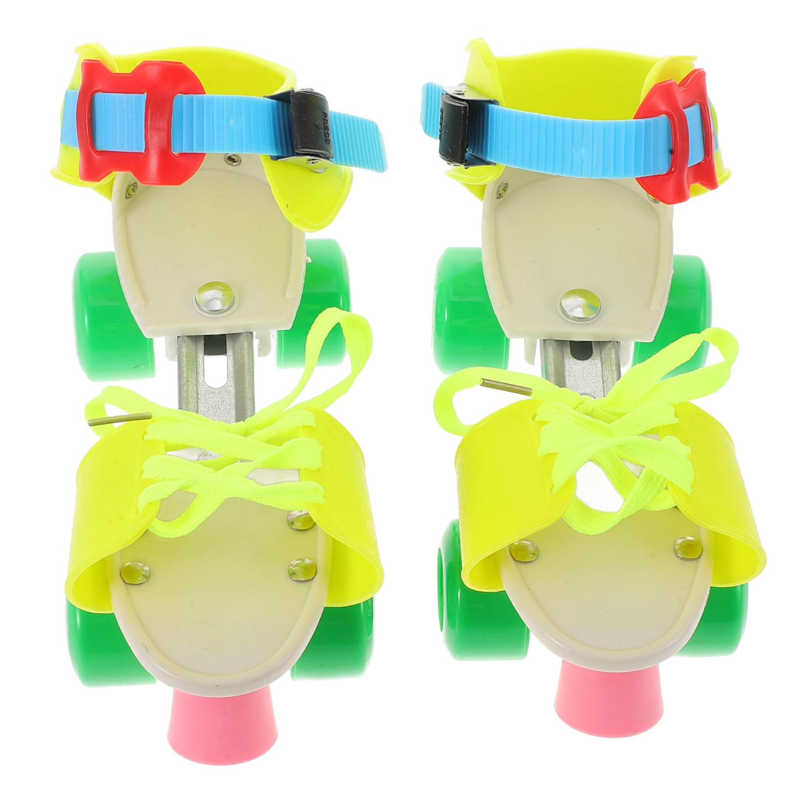 HONMEET Beginner Friendly Kids Roller Skates Skating Shoes 4 Wheels Adjustable Fit Great for Toddlers and Young Children