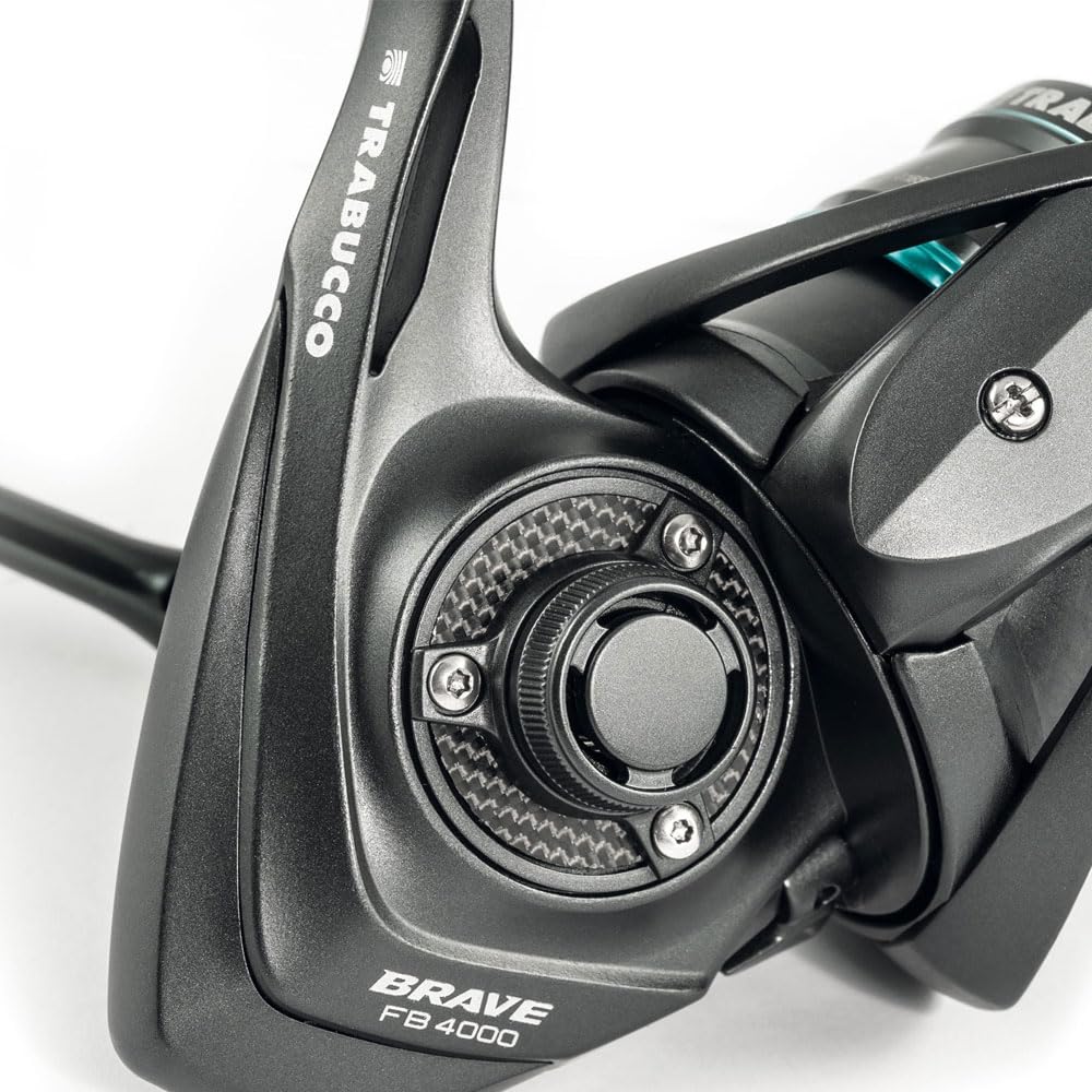 Mulinello Trabucco Brave FB – Frizione Anteriore Micrometrica, 6+1 Cuscinetti Inox – Taglie 2000/3000/4000/5000 – Spinning, Feeder, Ledgering e Bolognese