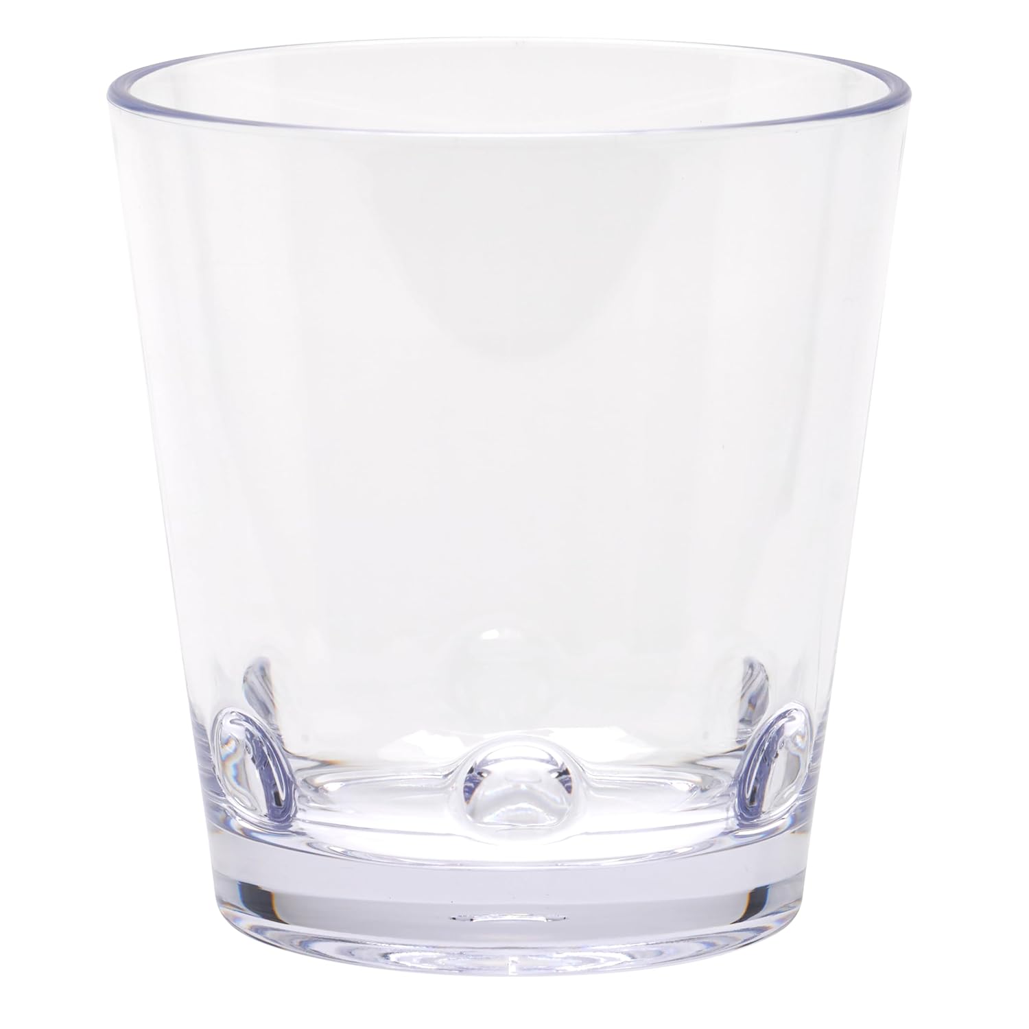 G.E.T. SW-1474-CL BPA-Free Stackable Plastic Old Fashioned Rocks Glass, 12 Ounce, Clear (Set of 12)