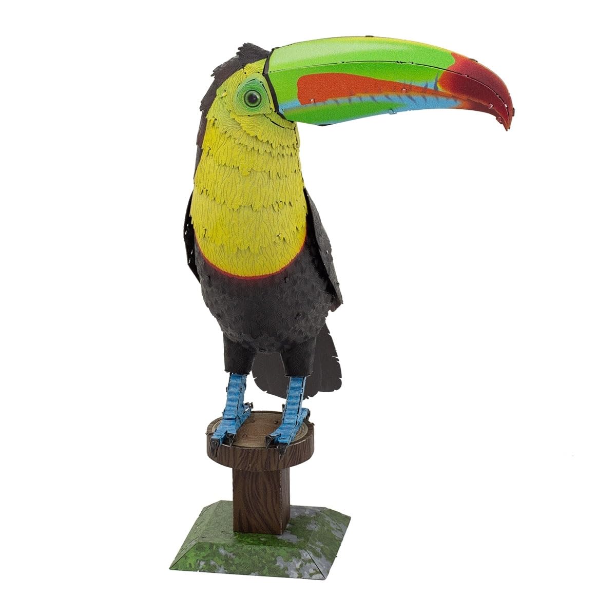 Metal Earth Keel Billed Toucan 3D Metal Model Kit Fascinations - Image 5