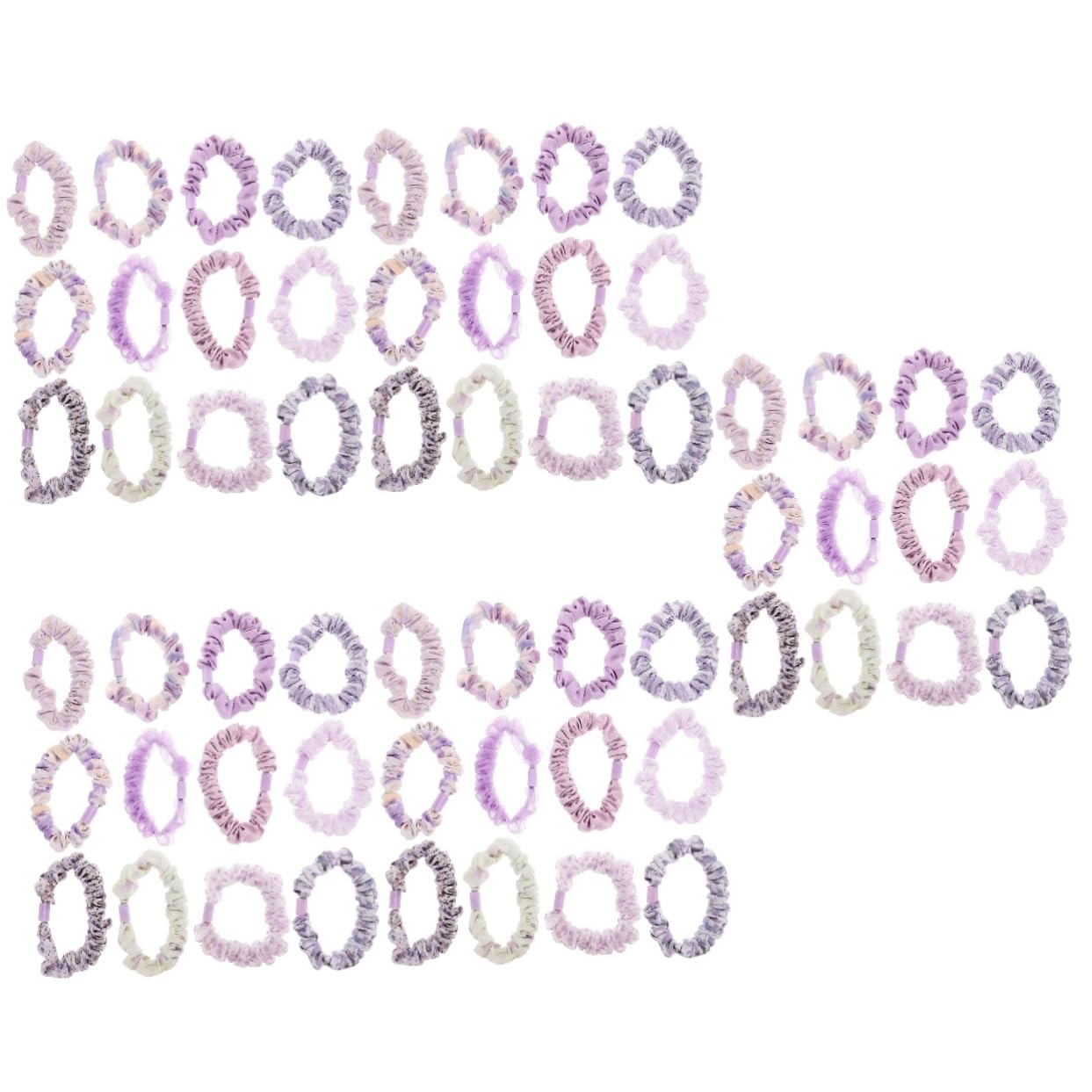 POPETPOP 5 Juegos De Elegantes Coleteros Para El Pelo Gomas Para El Pelo Para Niñas Y Mujeres Accesorios Elásticos De Moda Para El Cabello 12 Unidades X 5