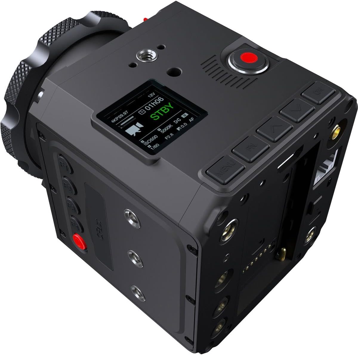 Z CAM E2-F8 camera rear view with various ports