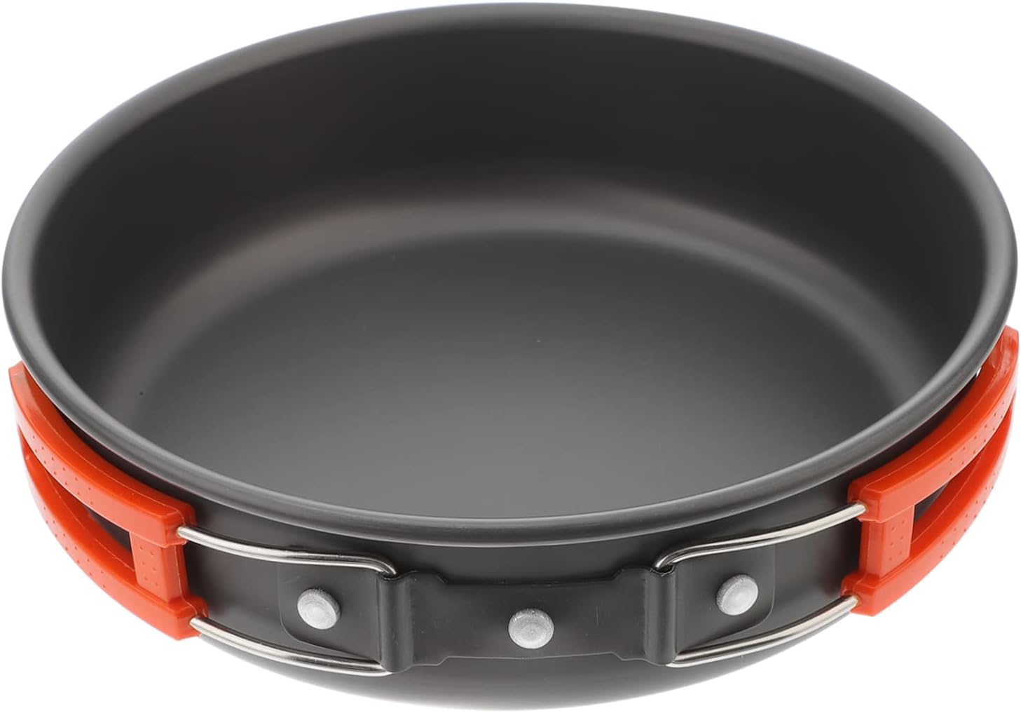 Camping Cooking Aluminum Frying Pan Outdoor Kitchen Non-Stick Cooking Pot