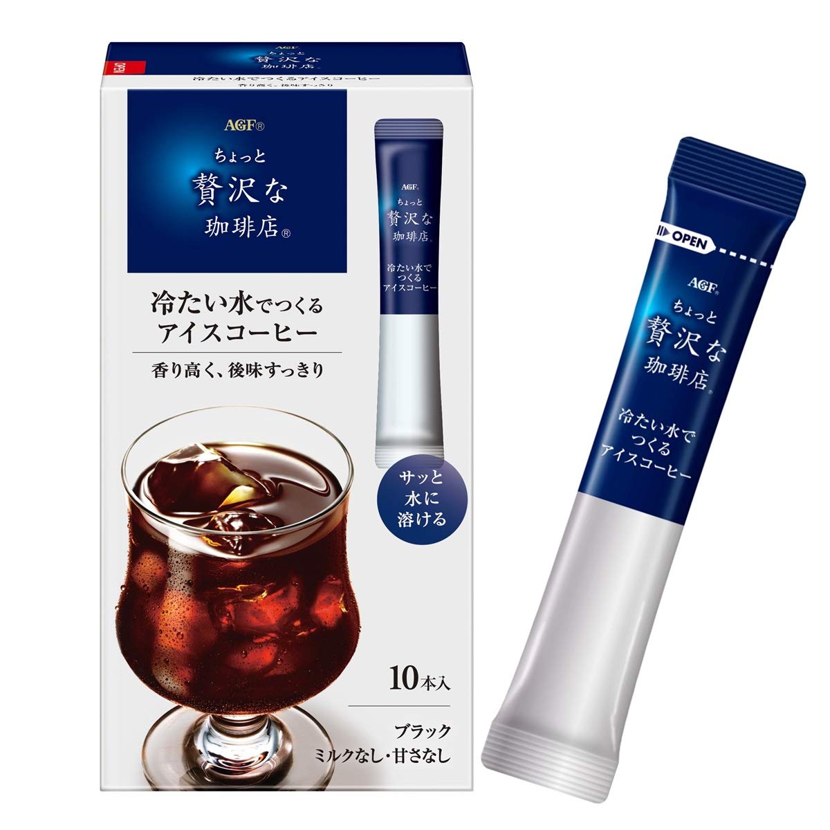 Amazon.co.jp: AGF ちょっと贅沢な珈琲店 冷たい水でつくるアイス