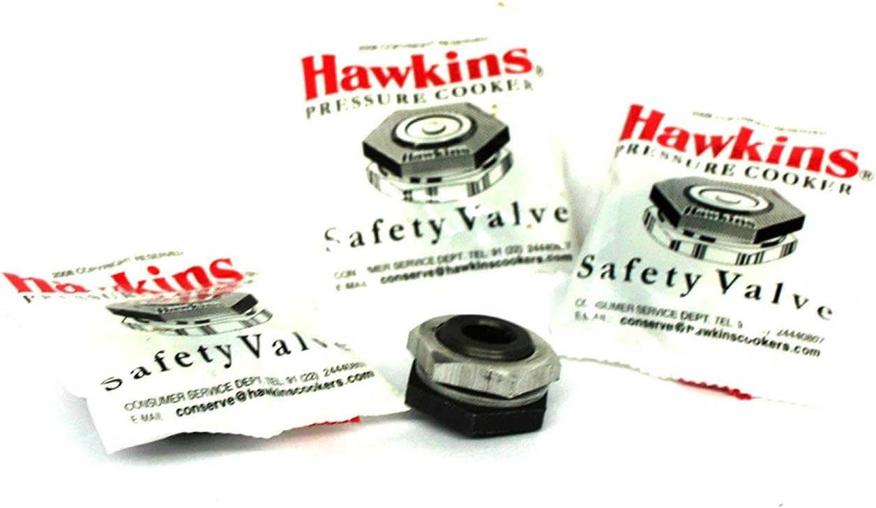 Hawkins Pressure Cooker Safety Valve 3Piece Set in Hungary at HUF